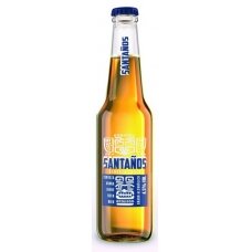 Alus SANTANOS Lager beer 4,5% , 330 ml vienk. but.