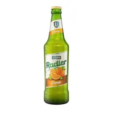 Alaus kokteilis UTENOS RADLER, Orange, 2%, but., 500 ml