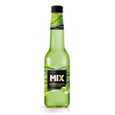 Alkoholinis kokteilis  MIX cactus & green apple, 4 %, 330 ml