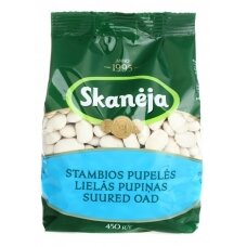 Baltos stambios pupelės SKANĖJA, 450 g