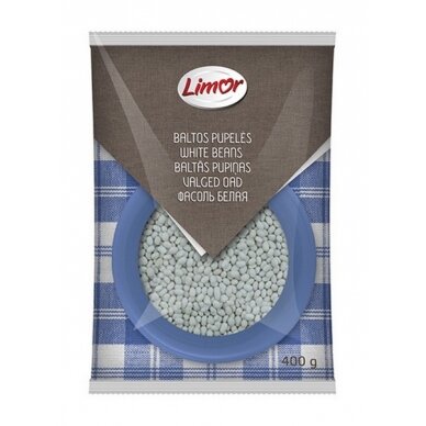 Baltosios pupelės LIMOR, 400 g