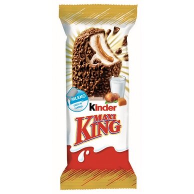 Batonėlis KINDER MAXI KING su pienu, 35 g