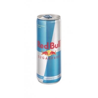 Energinis gėrimas RED BULL Sugerfree, 0,25 l skard.