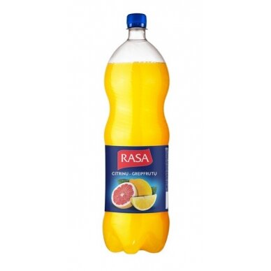 Gaiv. gėrimas RASA FRUT CITRUS MIX, gazuotas, 2 l