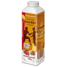 Geriamas jogurtas GRAIKIŠKA AMFORA, 2,4%, su braš.ban.,500 g