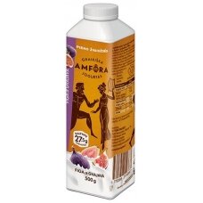 Geriamas jogurtas GRAIKIŠKA AMFORA, 2,4%, su fig.gvaj.,500 g