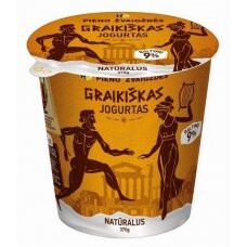 Graikiškas jogurtas 3,9% r., natūralus, 370 g