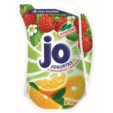 Jogurtas JO 2,5% rieb. su žem. ir apels., ąsot., 900 g PIENO ŽVAIGŽDĖS