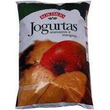 Jogurtas ROKIŠKIO, 2% riebumo, ananasų ir mango, 800 g