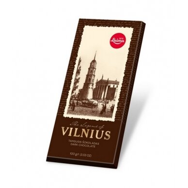 Juodasis šokoladas VILNIUS, 100 g