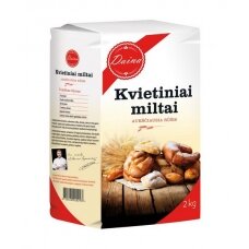 Kvietiniai miltai DAINA, 550D, 2 kg