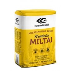 Kvietiniai miltai KAUNO GRŪDAI 550D, a.,r., 1 kg