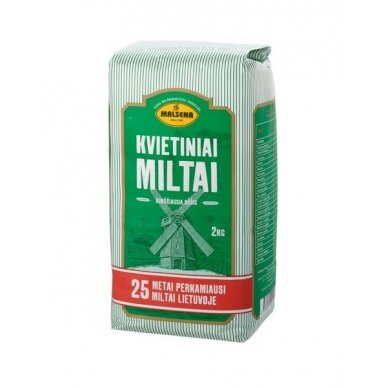 Kvietiniai miltai MALSENA, a. r., 550D, 2 kg