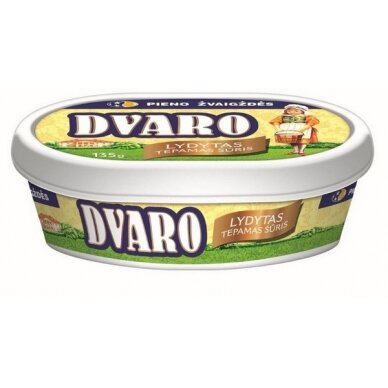 Lyd. tepamas sūris DVARO, 50% rieb., 135 g