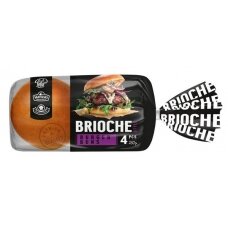 Mėsainių bandelės BRIOCHE, 280 g VILNIAUS DUONA