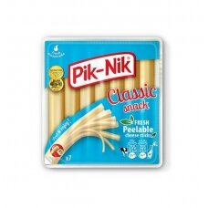 PIK-NIK šviež. plėš. sūrio lazdelės 40% rieb. s.m., 140 g