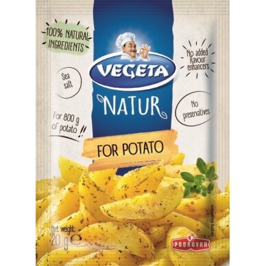 Prieskoniai bulvėms VEGETA NATUR, 20 g