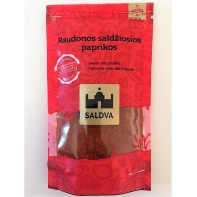 Raudonieji saldieji pipirai SAlDVA, 25 g