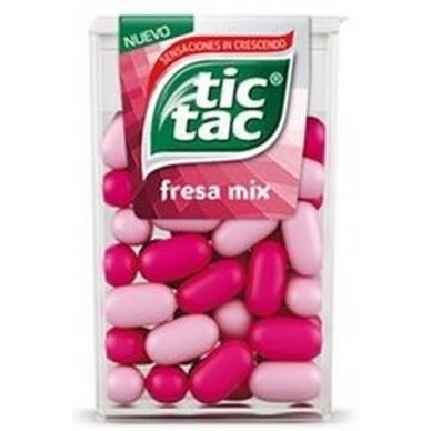 Saldainiai TIC TAC braškių sk., 18 g