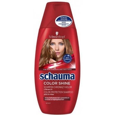 Šampūnas dažytiems plauk. SCHAUMA Color Multi Shine, 250 ml