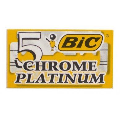 Skutimosi  peiliukai BIC Chrome Platinum, 5 vnt.