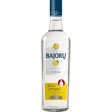 Spiritinis gėrimas BAJORŲ, degtinė ir citrina, 32%, 0,5l