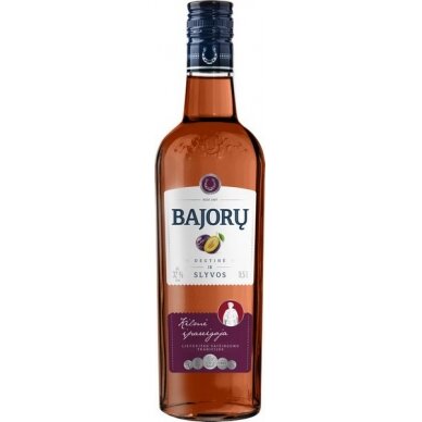 Spiritinis gėrimas BAJORŲ, degtinė ir slyvos, 32%, 0,5l