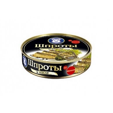 Šprotai KAIJA, rūkyti, aliejuje, EO, 160 g