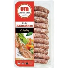 Šviežios "Kaimiškos" kiaulienos dešrelės, 500g (atšaldytos)