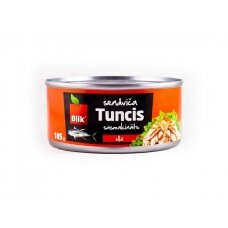 Tunas Blik aliejuje 185 g