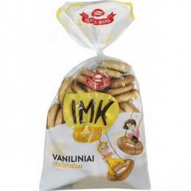 Vaniliniai traškučiai „Imk“ 300g., VILNIAUS DUONA