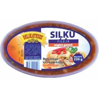 Vengriška silkių filė, 220 g