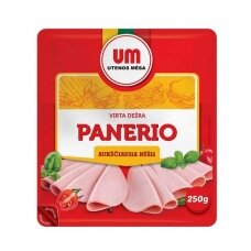 Virta Panerių dešra griežnėliais, 250g. (tabletė)