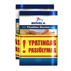 Virtos pieniškos BIOVELOS dešrelės, a.r., 520 g 1+1