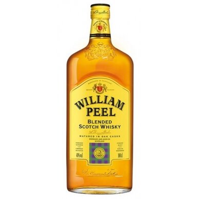 Viskis WILLIAM PEEL 40%, 1 l