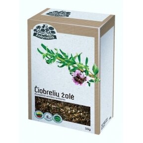 Žolelių arbata "ŽOLYNĖLIS Čiobrelių žolė", 50 g